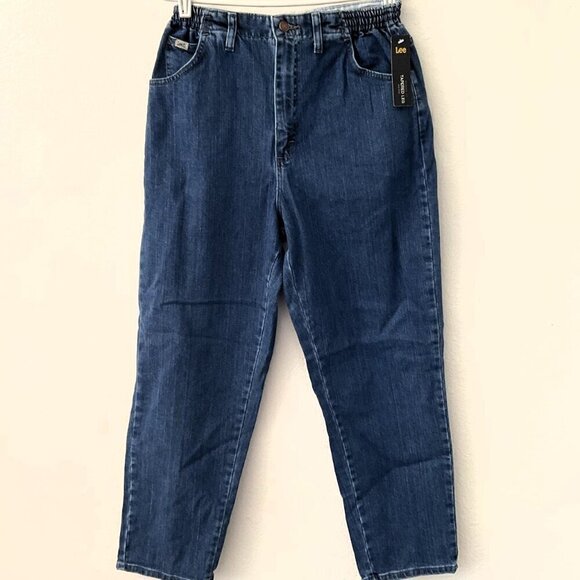 LEE RELAXED FIT SIDE ELASTIC JEANS PEPPERSONE 12S - Picture 5 of 9